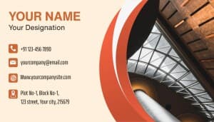 Business Card custom template