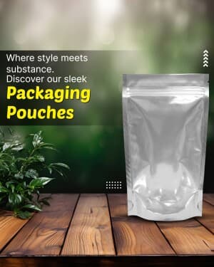 Packaging promotional post