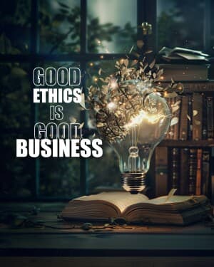 Business Ethics ad post