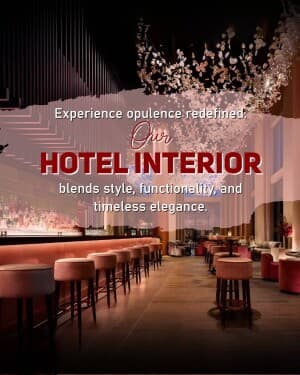 Hotel & Restaurant Furniture marketing post