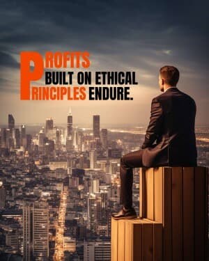 Business Ethics template