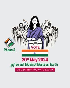 Vote India post