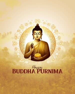 Exclusive Collection - Buddha Purnima marketing flyer