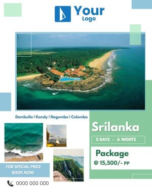 Tourism Places Templates advertisement template