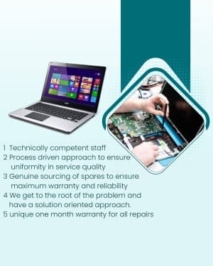 Laptop Repairing Services business video