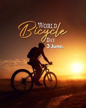 World Bicycle Day illustration