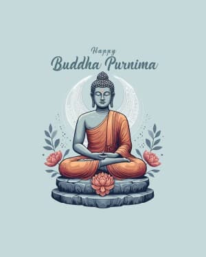 Exclusive Collection - Buddha Purnima creative image
