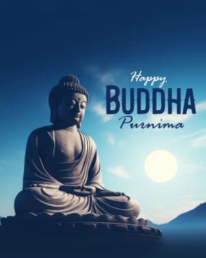 Exclusive Collection - Buddha Purnima Facebook Poster