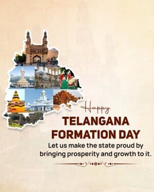 Telangana Foundation flyer