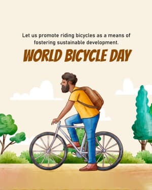 World Bicycle Day video
