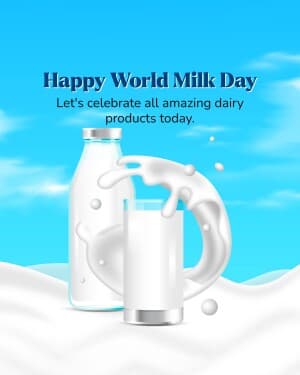 World Milk Day illustration