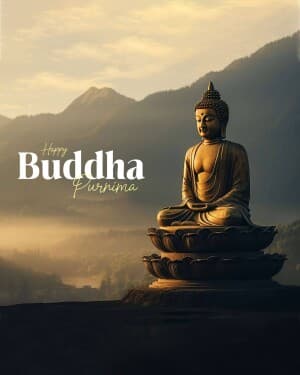 Exclusive Collection - Buddha Purnima event advertisement