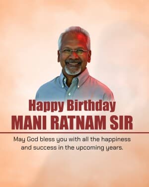 Maniratnam Birthday banner