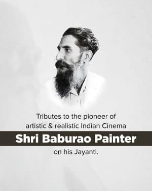 Baburao Painter Jayanti banner