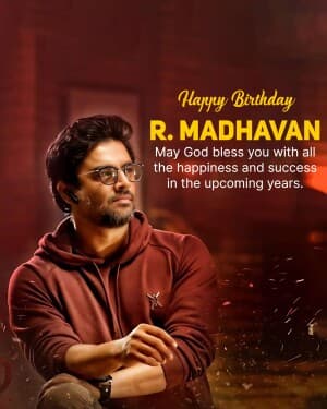 R. Madhavan Birthday post