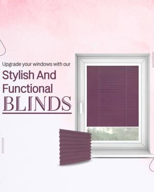 Window Blinds facebook banner