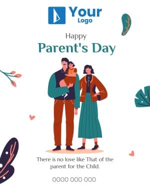 Global Day Of Parents ad template