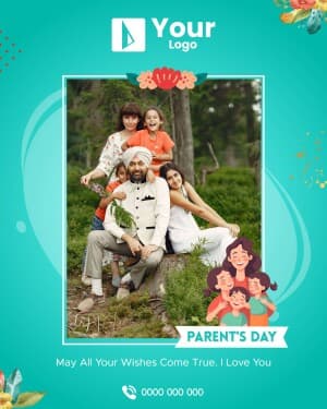 Global Day Of Parents marketing poster