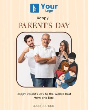 Global Day Of Parents whatsapp status template