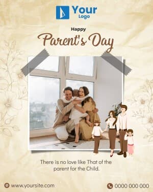 Global Day Of Parents Facebook Poster