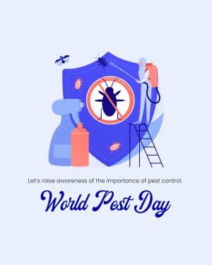 World Pest Day flyer