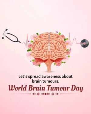 World Brain Tumour Day graphic