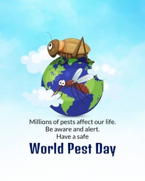 World Pest Day event poster