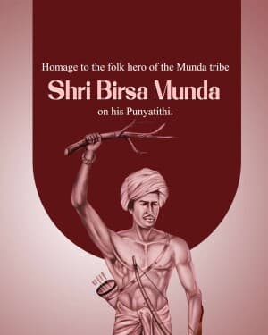 Birsa Munda Punyatithi video