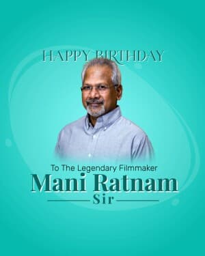 Maniratnam Birthday poster