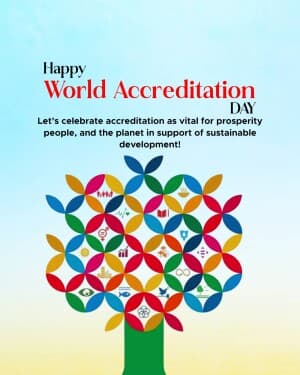 World Accreditation Day graphic