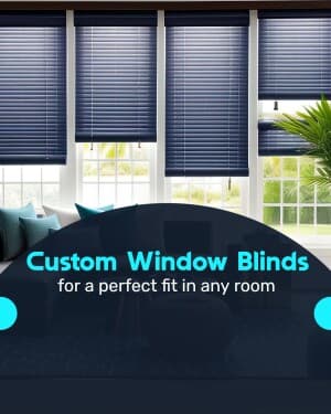 Window Blinds facebook ad