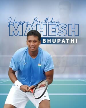 Mahesh Bhupathi Birthday video