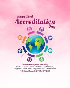 World Accreditation Day poster