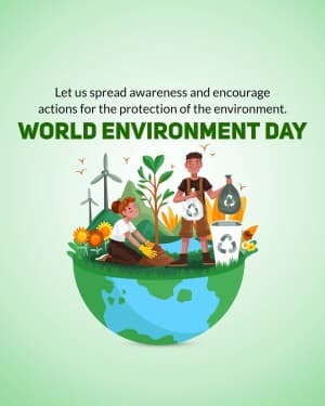 World Environment Day event poster