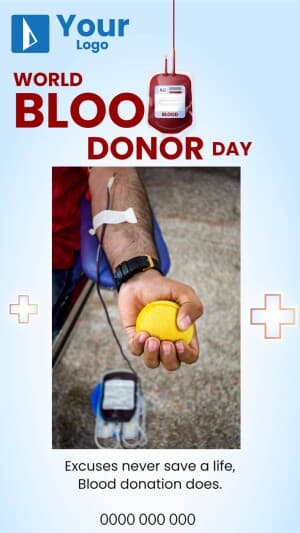 World Blood Donor Day Templates template