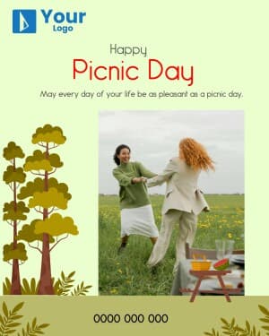 Picnic Day Wishes ad template