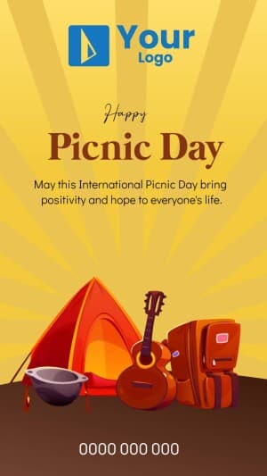 Picnic Day Wishes facebook ad banner
