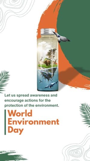 Insta Story - World Environment Day flyer