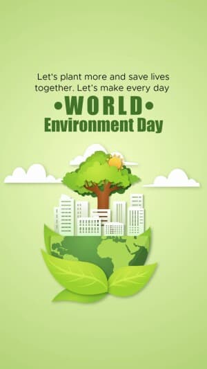 Insta Story - World Environment Day post