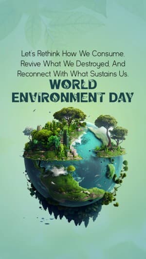Insta Story - World Environment Day poster