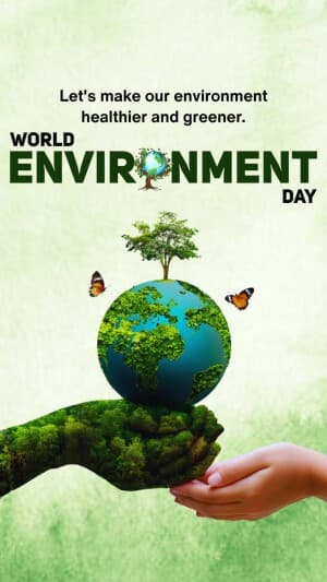 Insta Story - World Environment Day event poster
