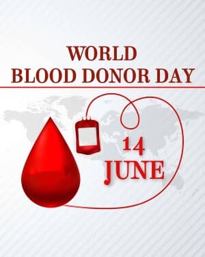 World Blood Donor Day illustration