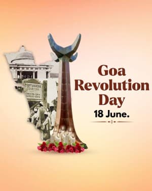 Goa revolution day graphic