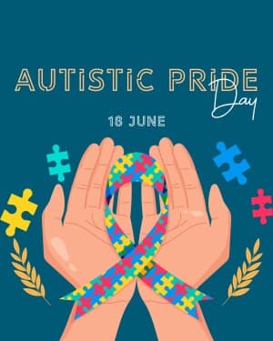 Autistic Pride Day graphic