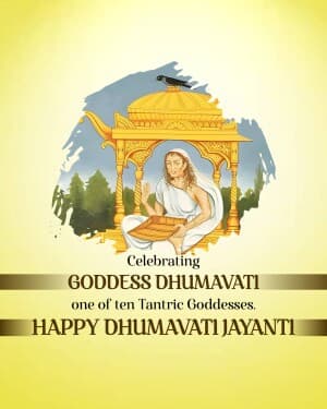 Dhumavati Jayanti banner