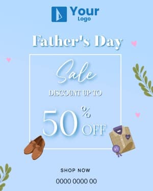 Father's Day Offers Instagram flyer