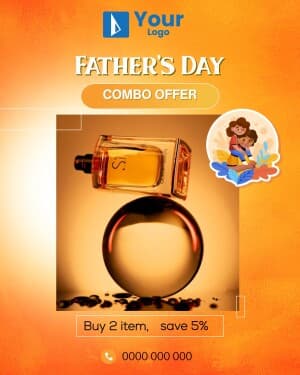 Father's Day Offers advertisement template