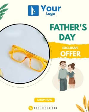 Father's Day Offers ad template