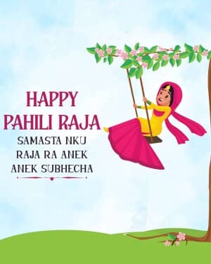 Pahili Raja event poster