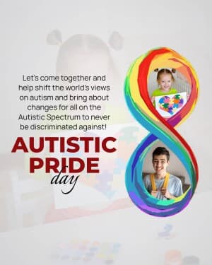 Autistic Pride Day poster